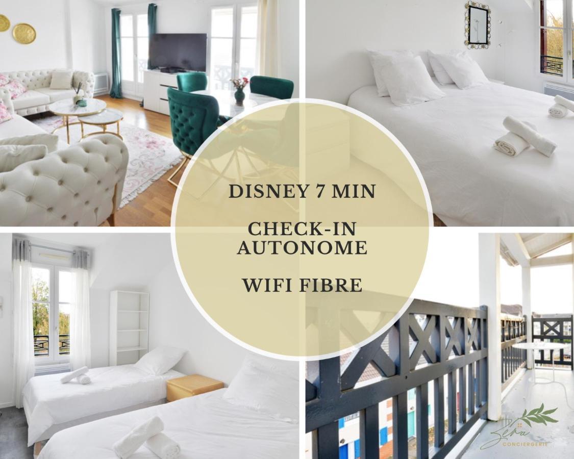 L'Amandier Disneyland Paris 4 Personnes Et 1 Bebe Байи-Романвилие Екстериор снимка